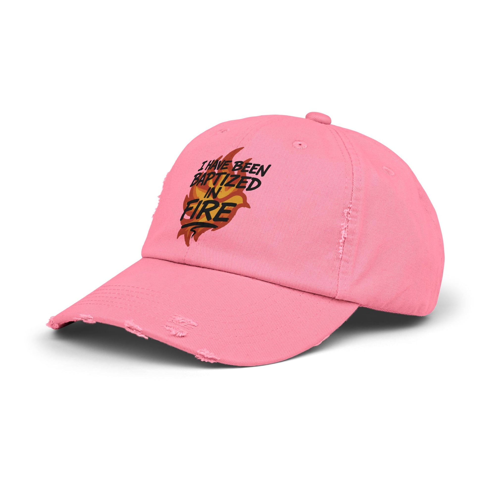 Cap “Baptized in Fire” – English - Faith Merch Store