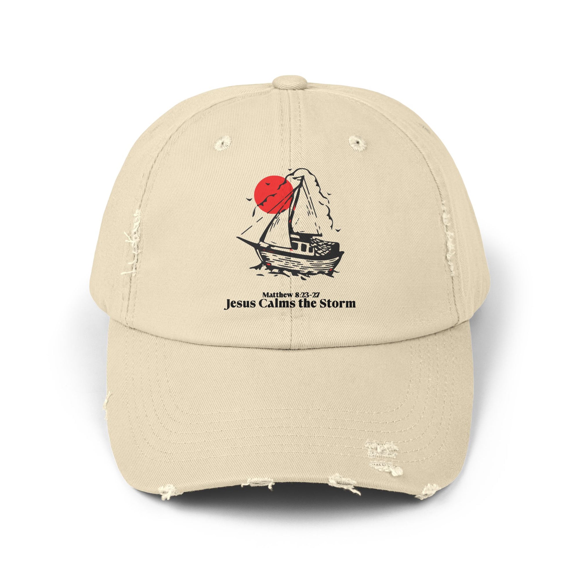 Cap “Jesus Calms the Storm” – English - Faith Merch Store