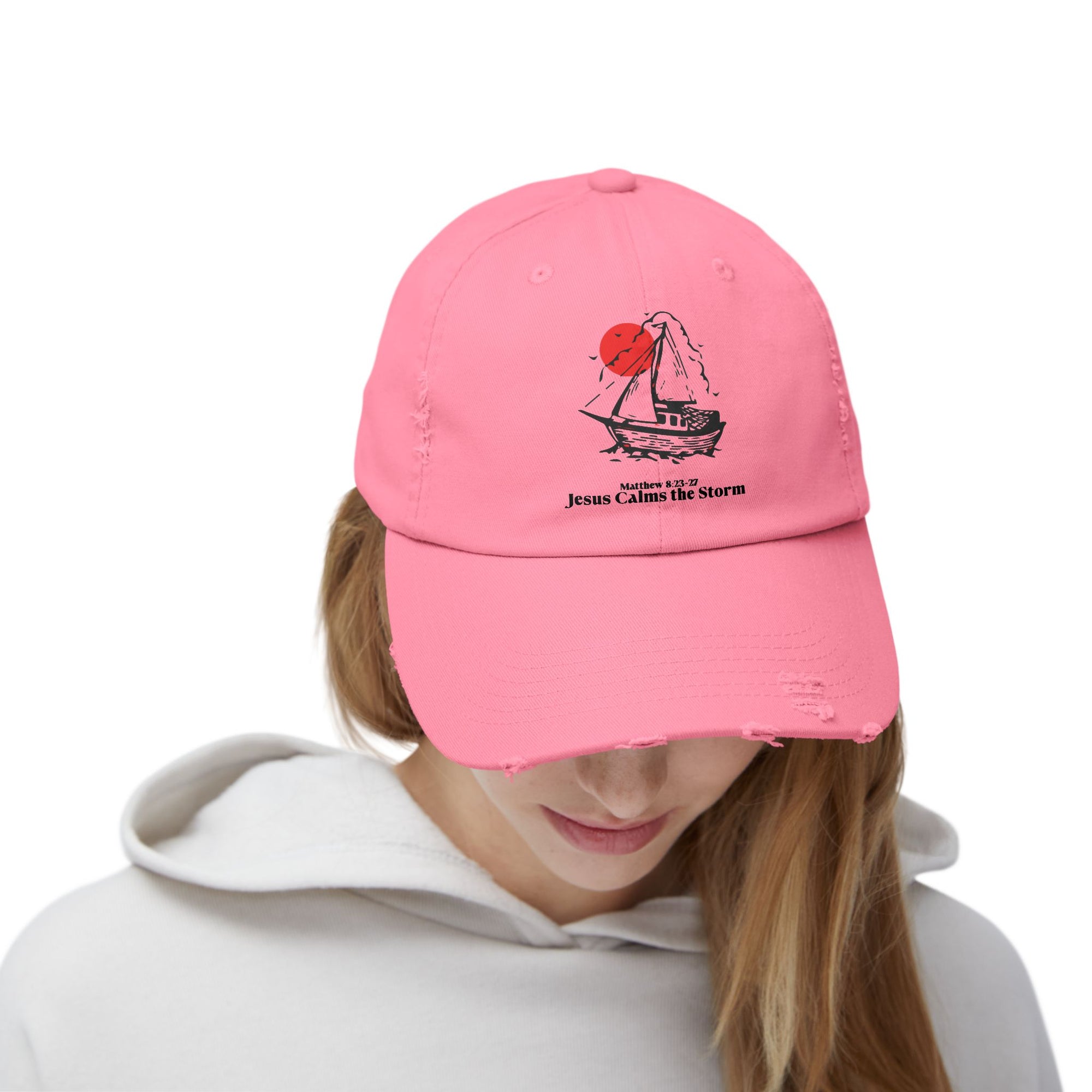Cap “Jesus Calms the Storm” – English - Faith Merch Store