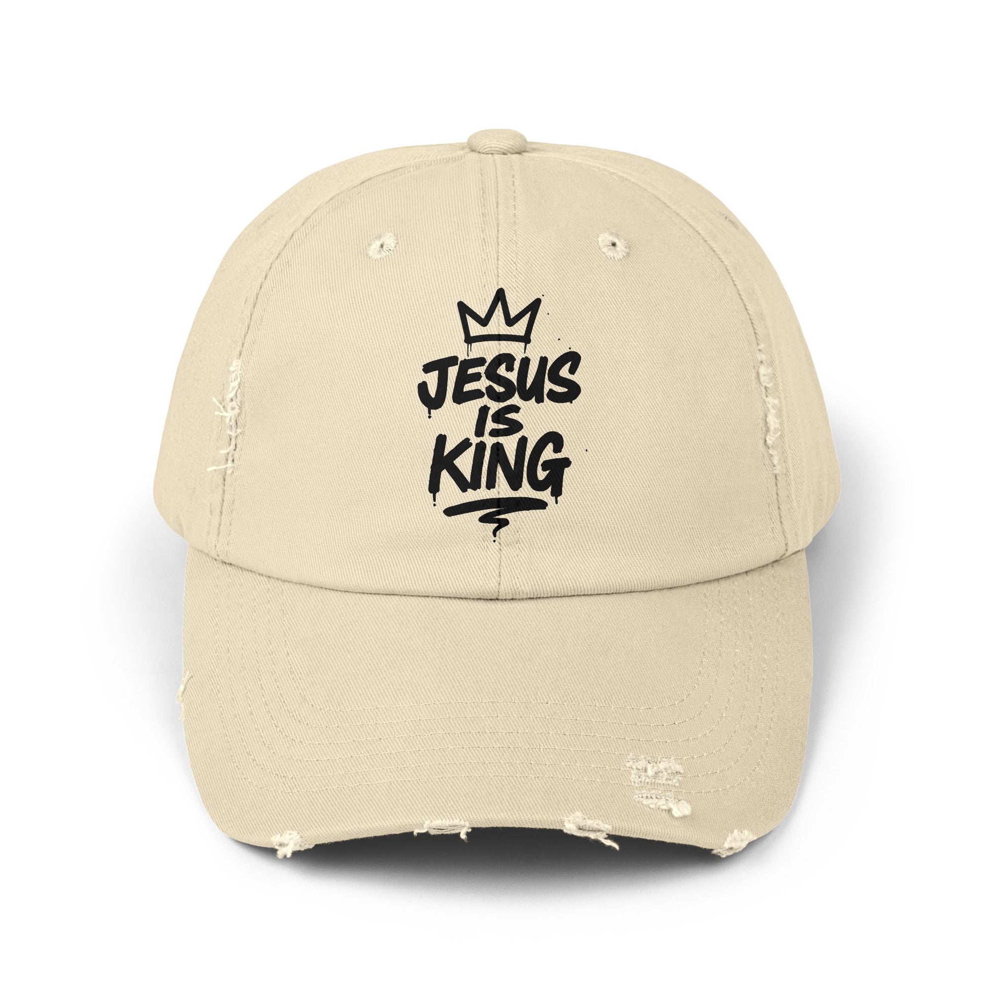 Cap “Jesus Is King” – English - Faith Merch Store