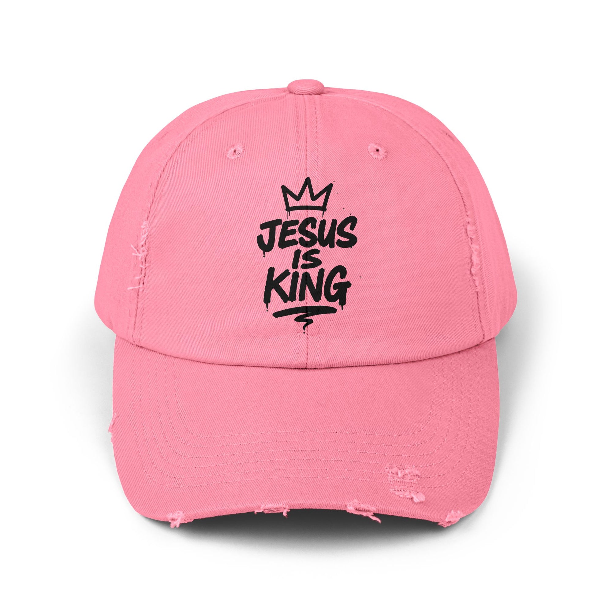 Cap “Jesus Is King” – English - Faith Merch Store