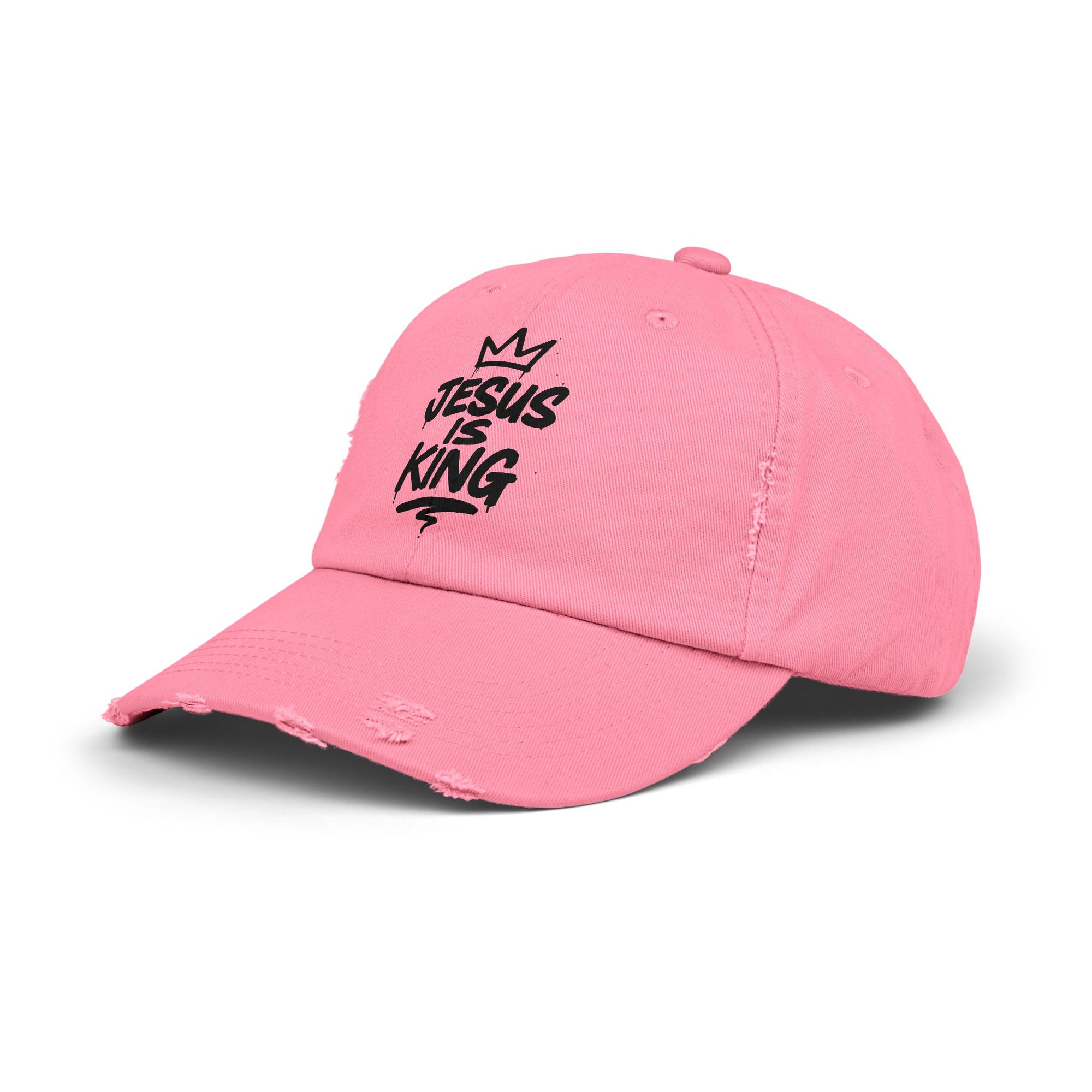 Cap “Jesus Is King” – English - Faith Merch Store