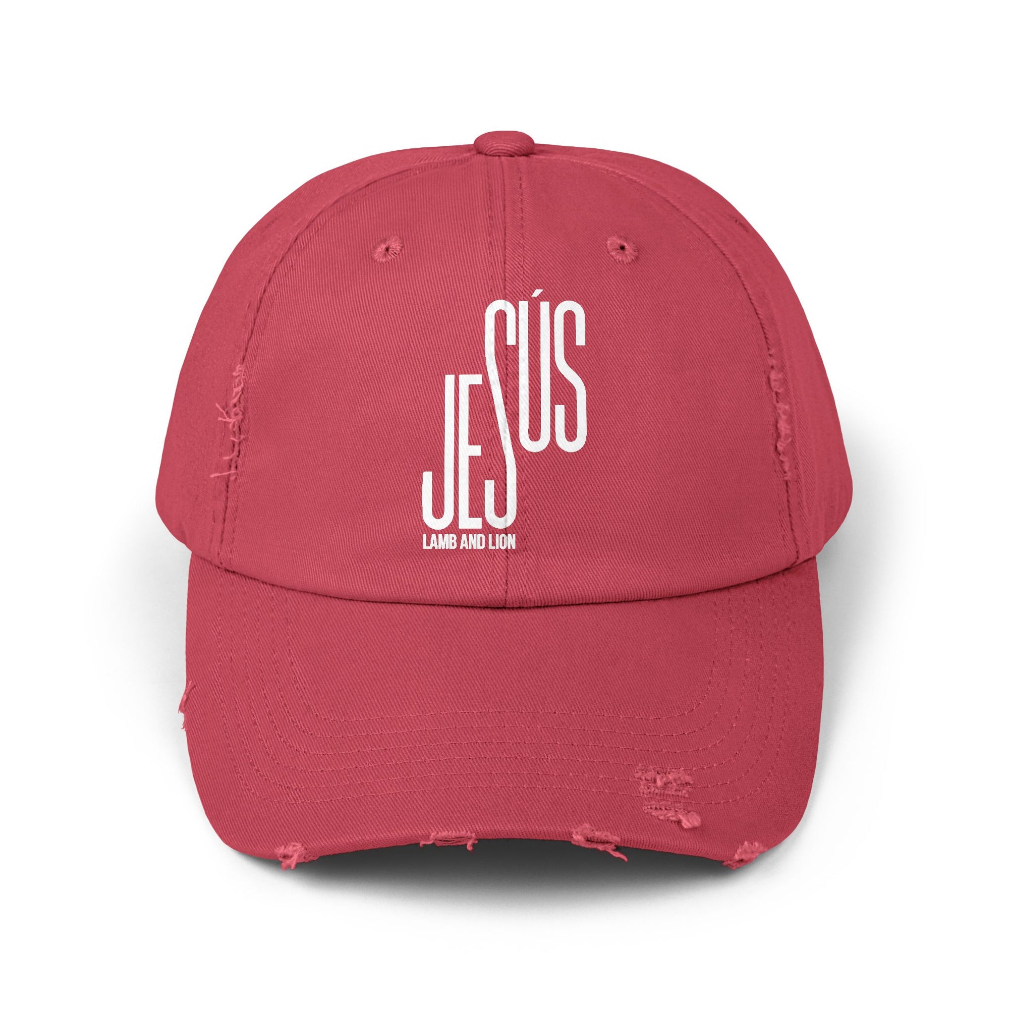 Cap “Jesus: Lamb and Lion” – English - Faith Merch Store