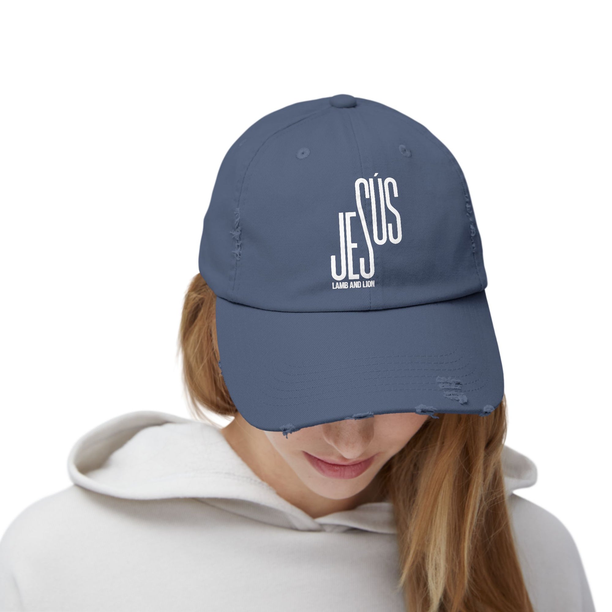 Cap “Jesus: Lamb and Lion” – English - Faith Merch Store