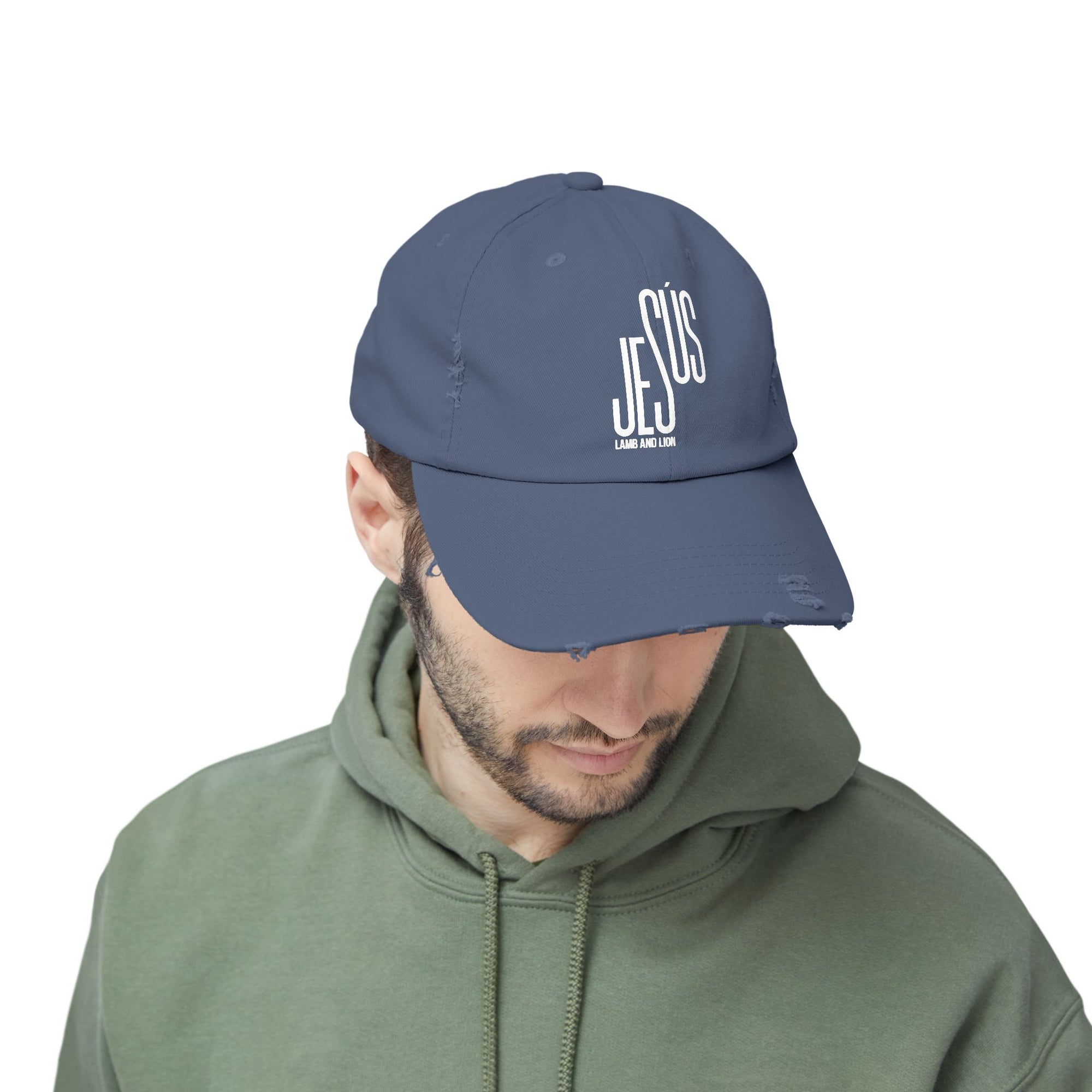 Cap “Jesus: Lamb and Lion” – English - Faith Merch Store