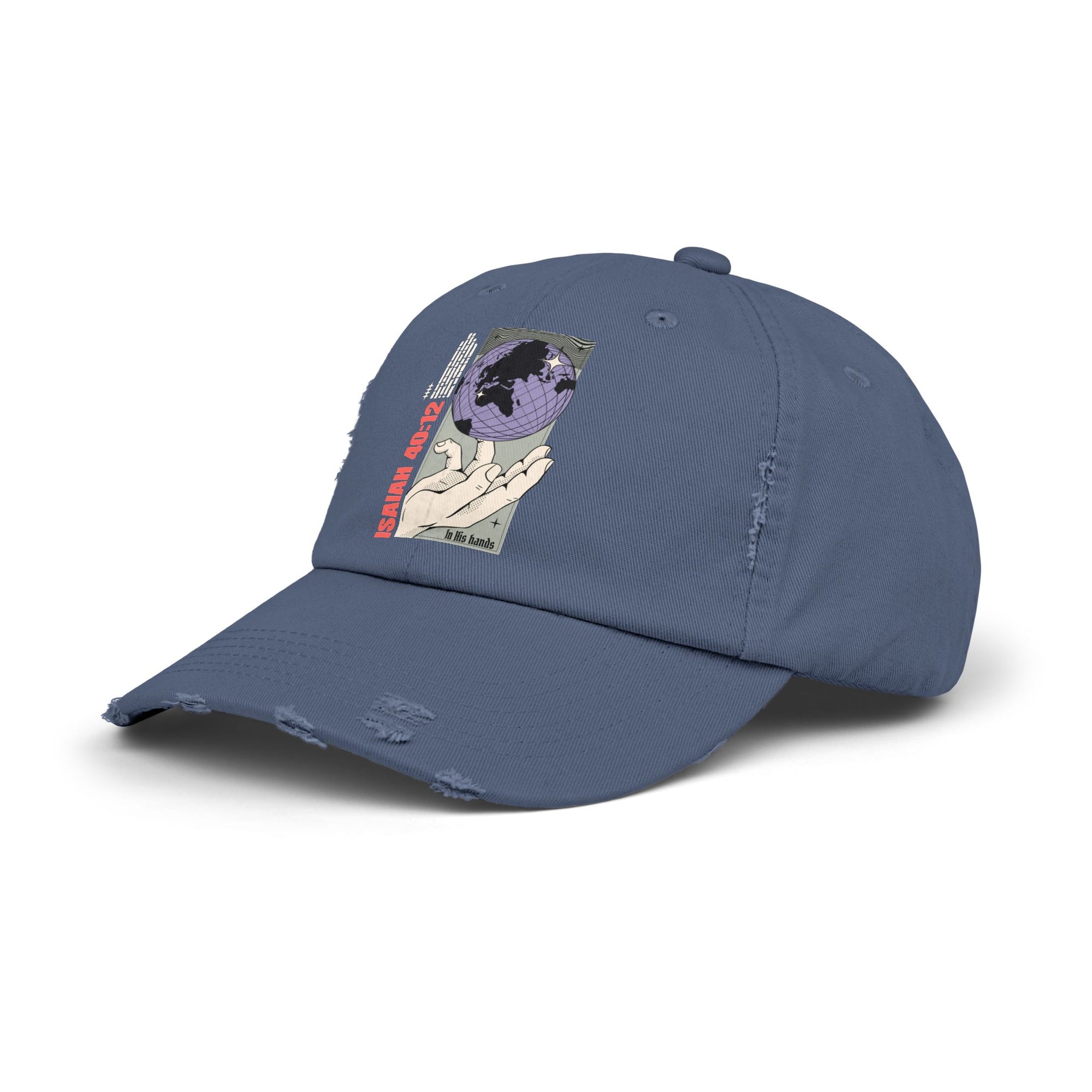 Cap “The World Is in His Hands” – English - Faith Merch Store