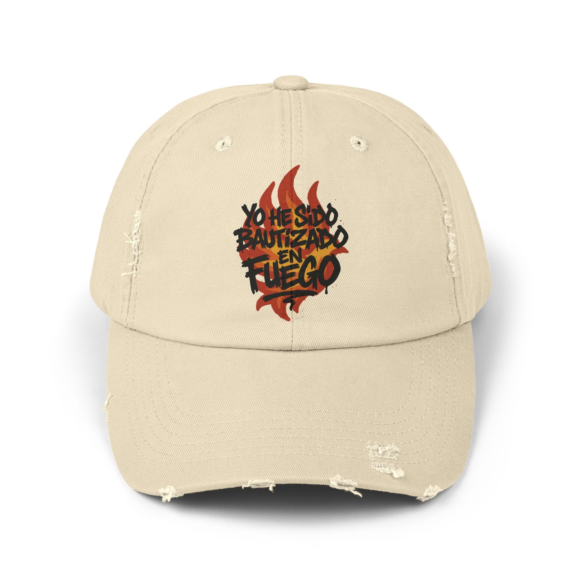 Gorra “Bautizados en Fuego” - Faith Merch Store