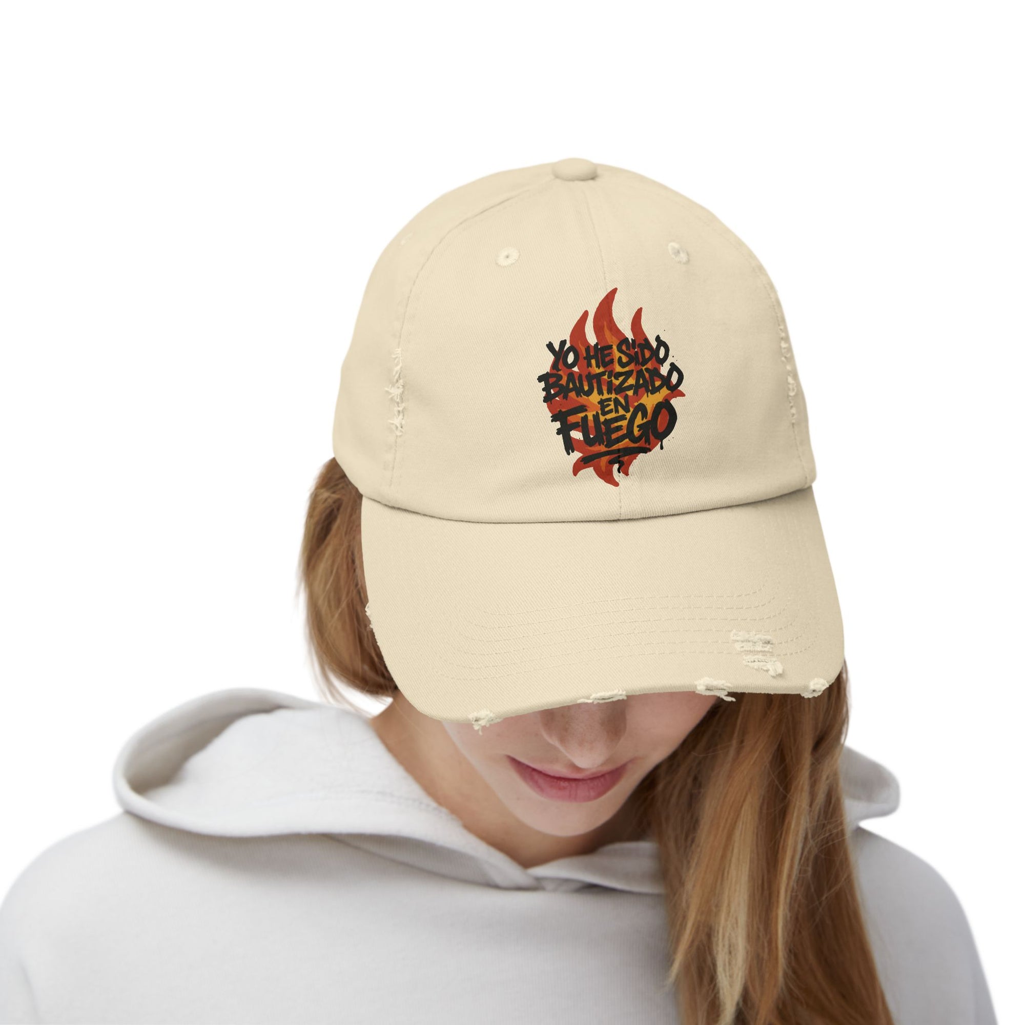 Gorra “Bautizados en Fuego” - Faith Merch Store