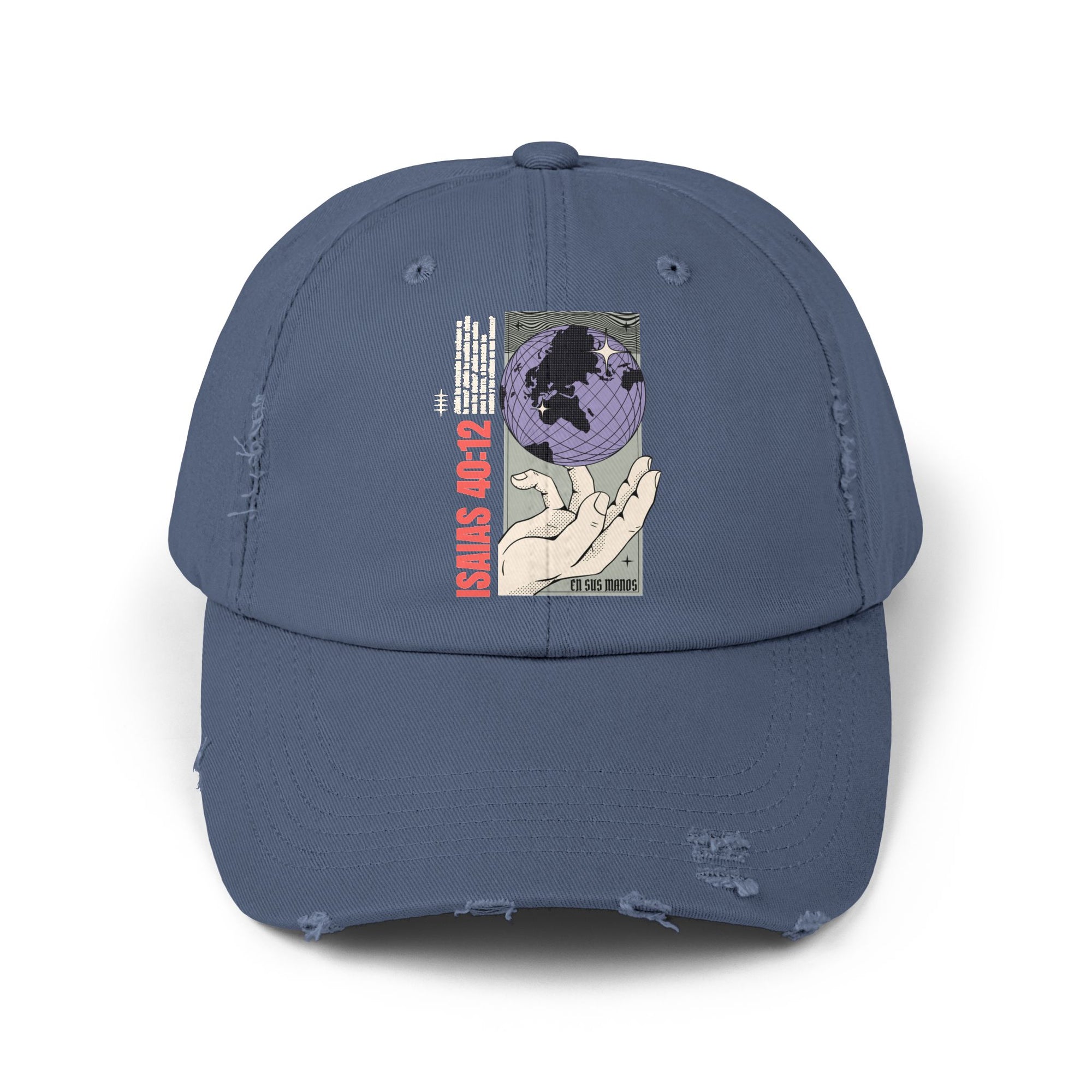 Gorra “El Mundo Está en Sus Manos” - Faith Merch Store