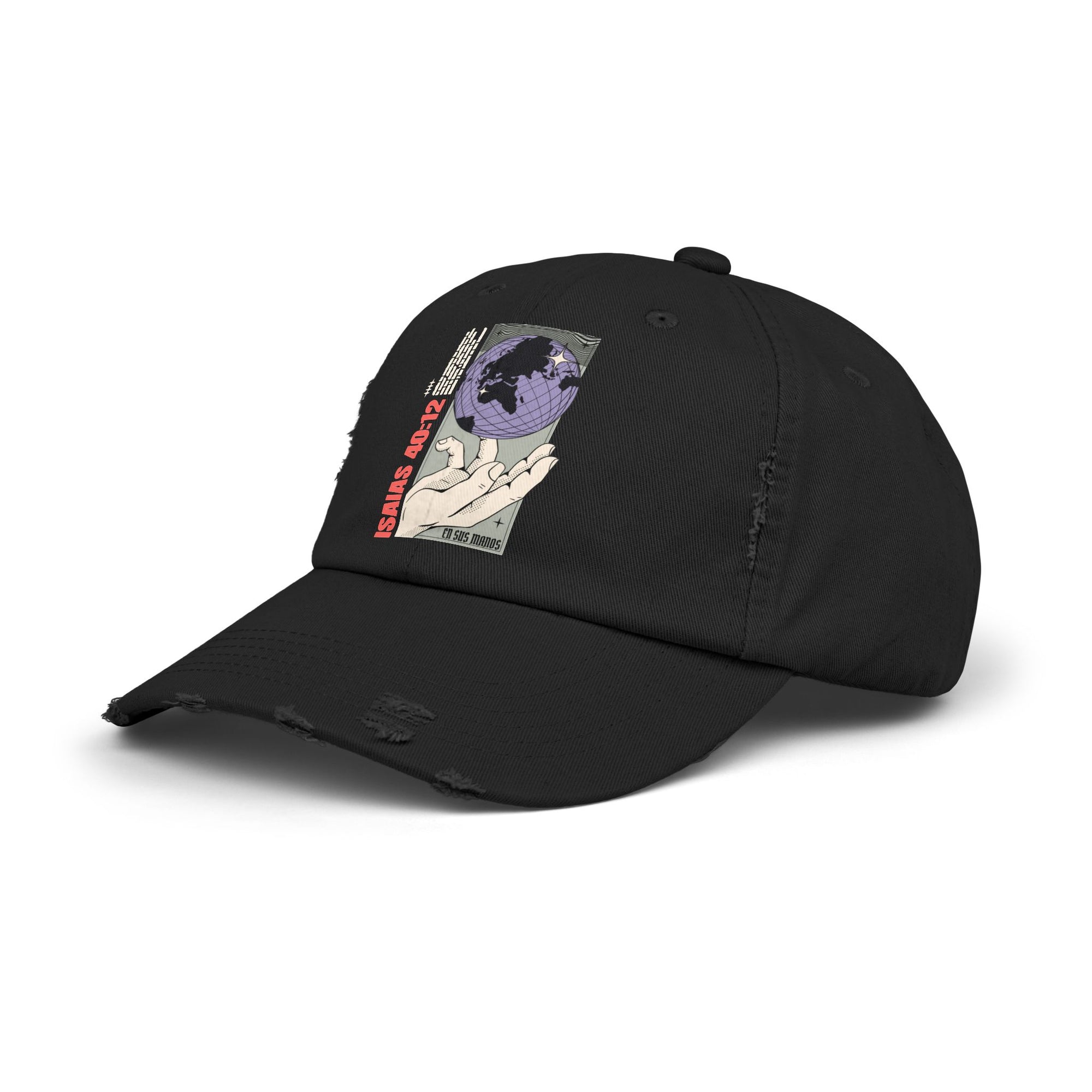 Gorra “El Mundo Está en Sus Manos” - Faith Merch Store