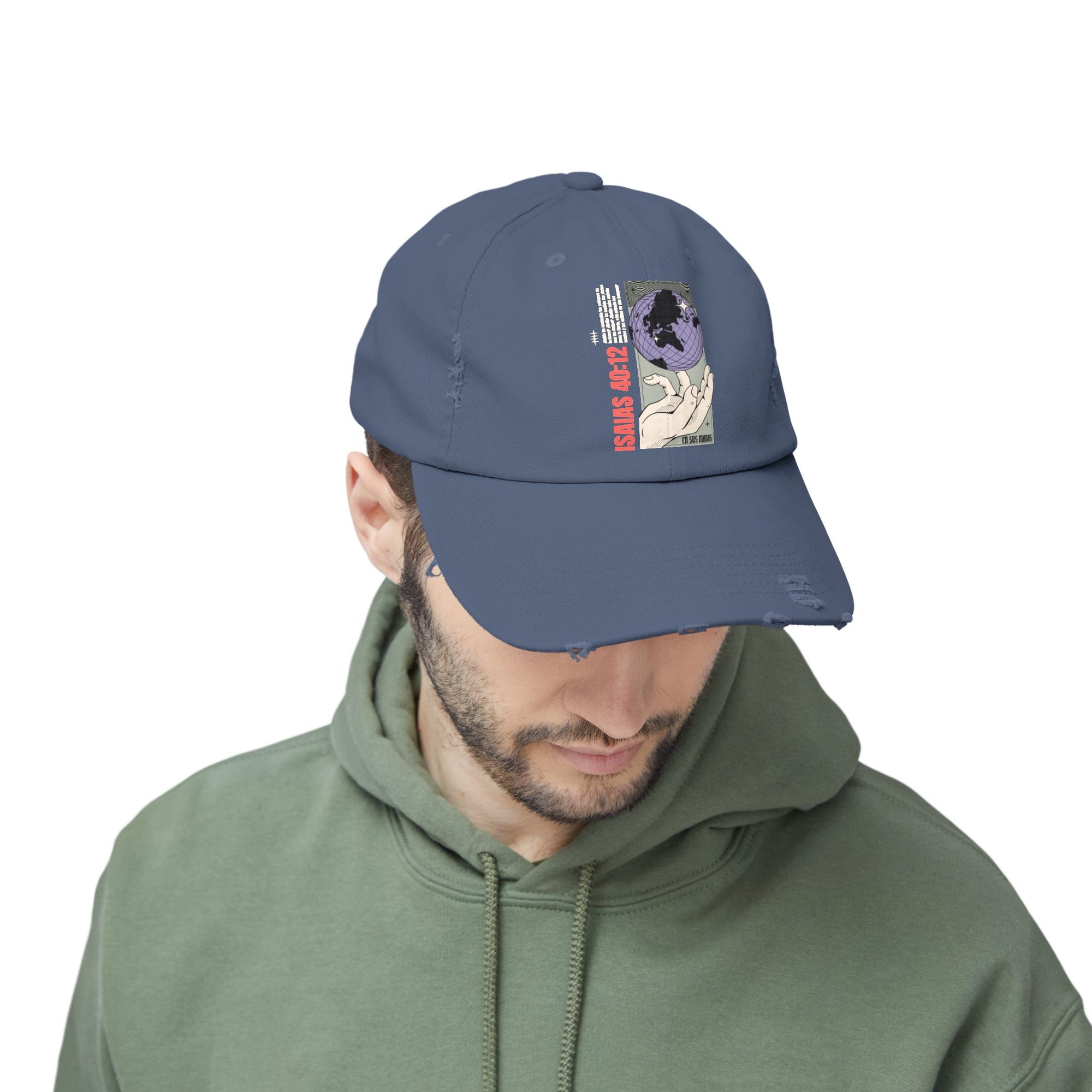 Gorra “El Mundo Está en Sus Manos” - Faith Merch Store