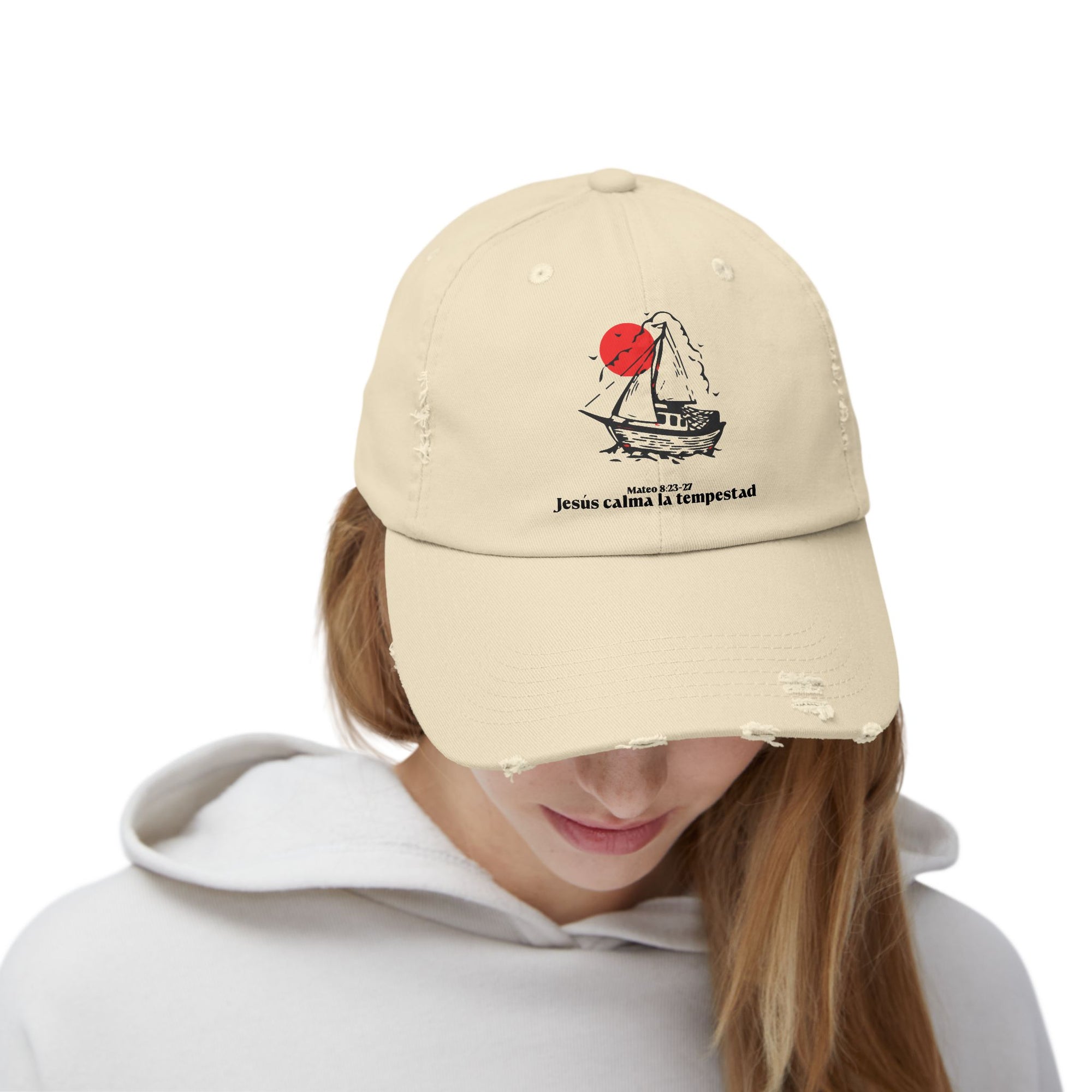 Gorra “Jesús Calma la Tormenta” - Faith Merch Store